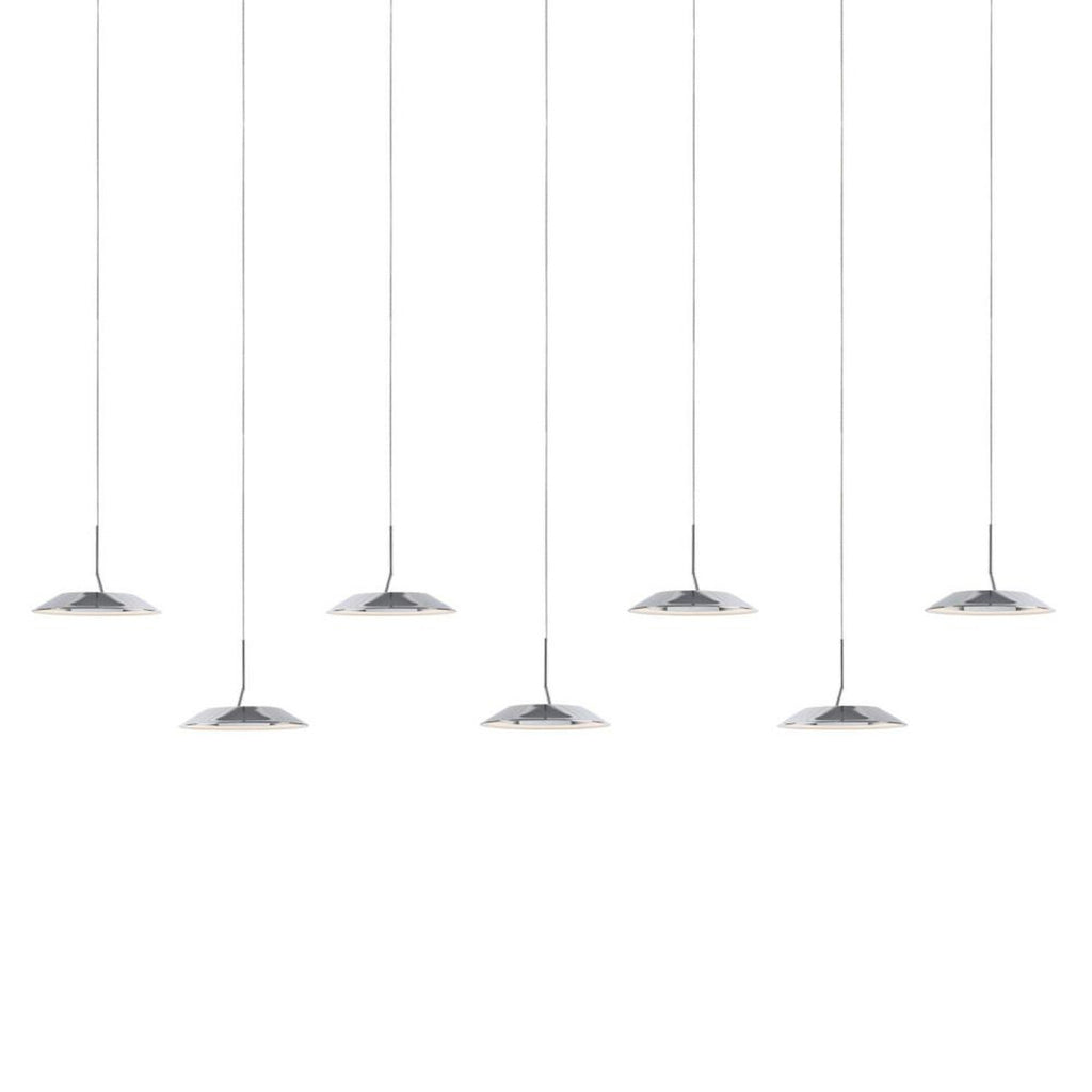 Royyo Pendant, 13-Light, Circular, LED, Matte Black, Matte Black Canopy, 22"W (RYP-C13-SW-MTB 407UEL9)