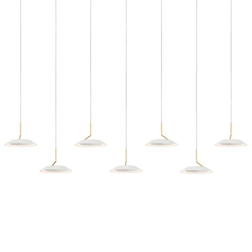 Royyo Pendant, 13-Light, Circular, LED, Matte Black, Matte Black Canopy, 22"W (RYP-C13-SW-MTB 407UEL9)