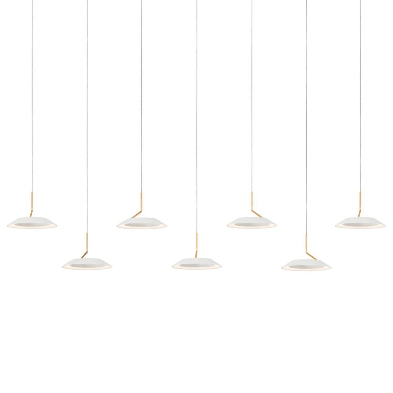 Royyo Pendant, 13-Light, Circular, LED, Matte Black, Matte Black Canopy, 22"W (RYP-C13-SW-MTB 407UEL9)