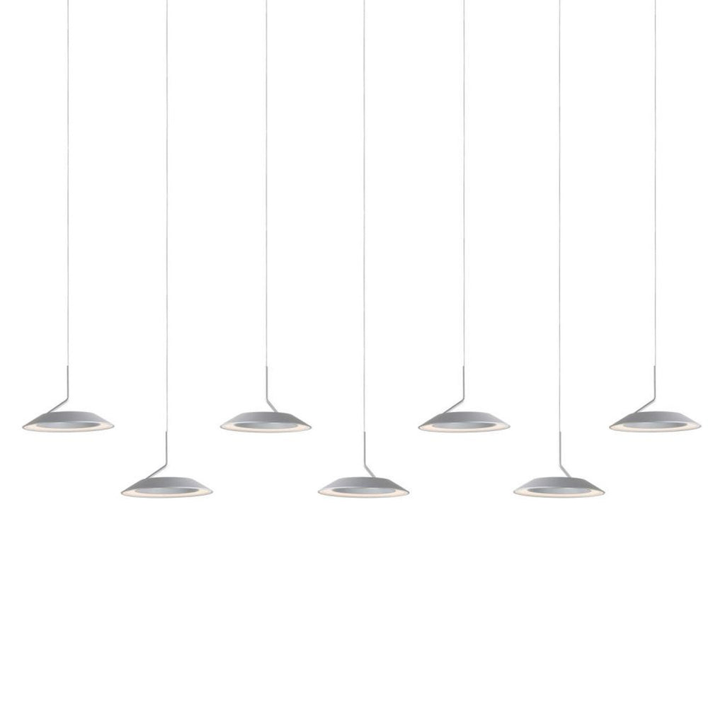 Royyo Pendant, 19-Light, Circular, LED, Matte Black, Matte Black Canopy, 22"W (RYP-C19-SW-MTB 407UELE)
