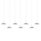 Royyo Pendant, 19-Light, Circular, LED, Matte Black, Matte Black Canopy, 22"W (RYP-C19-SW-MTB 407UELE)