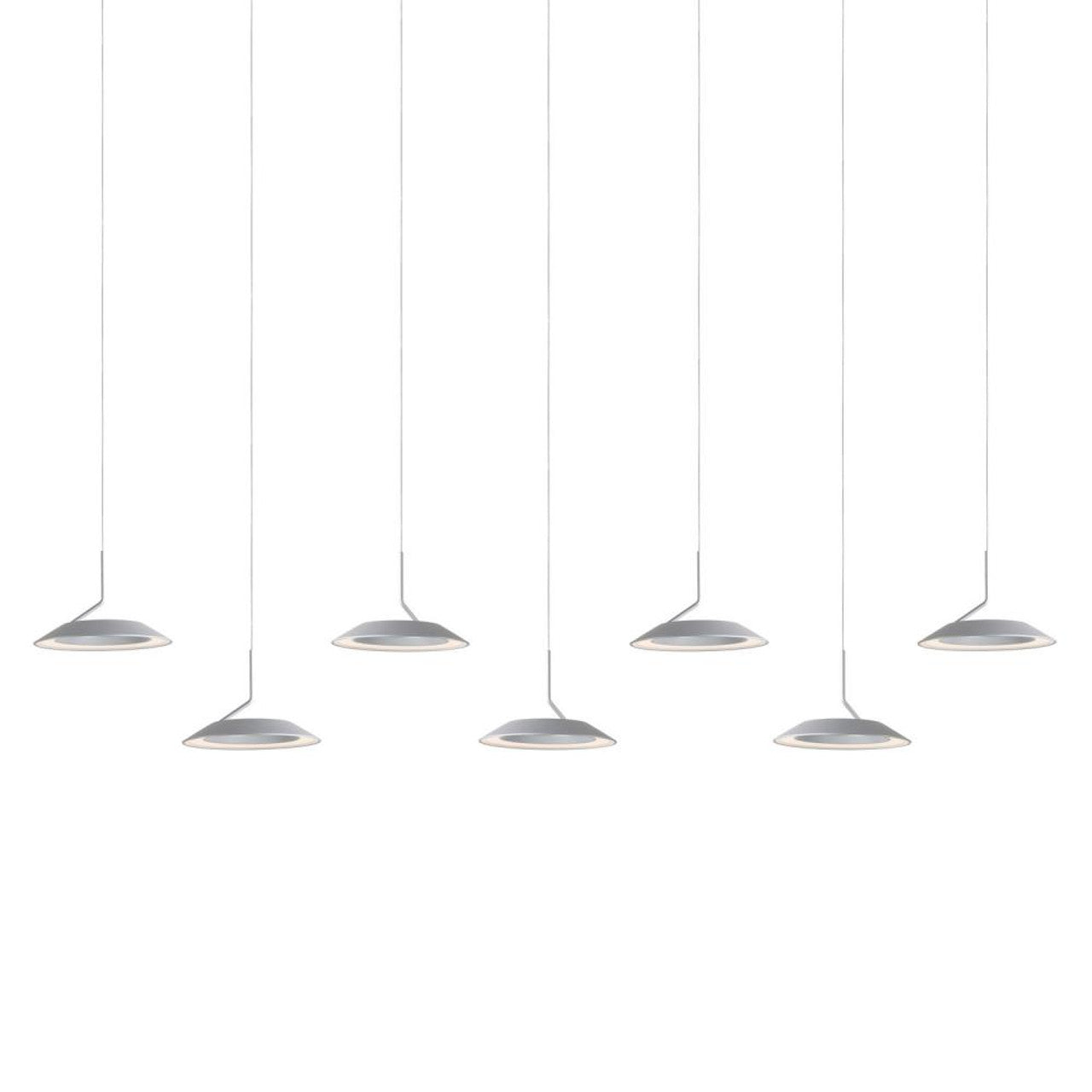Royyo Pendant, 19-Light, Circular, LED, Matte Black, Matte Black Canopy, 22"W (RYP-C19-SW-MTB 407UELE)