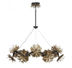 Giselle Chandelier, 16-Light, Delphine, Metal, Crystal Shade, 33"W (1-1961-16-18 ALVNY)