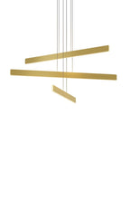 Cityscape Pendant, 1-Light, Standard Height, LED, Vintage Platinum, 38"W (139910-LED-STND-82-85 5DDRFM)