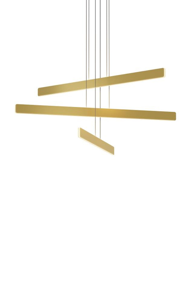 Cityscape Pendant, 1-Light, Standard Height, LED, Vintage Platinum, 38"W (139910-LED-STND-82-85 5DDRFM)