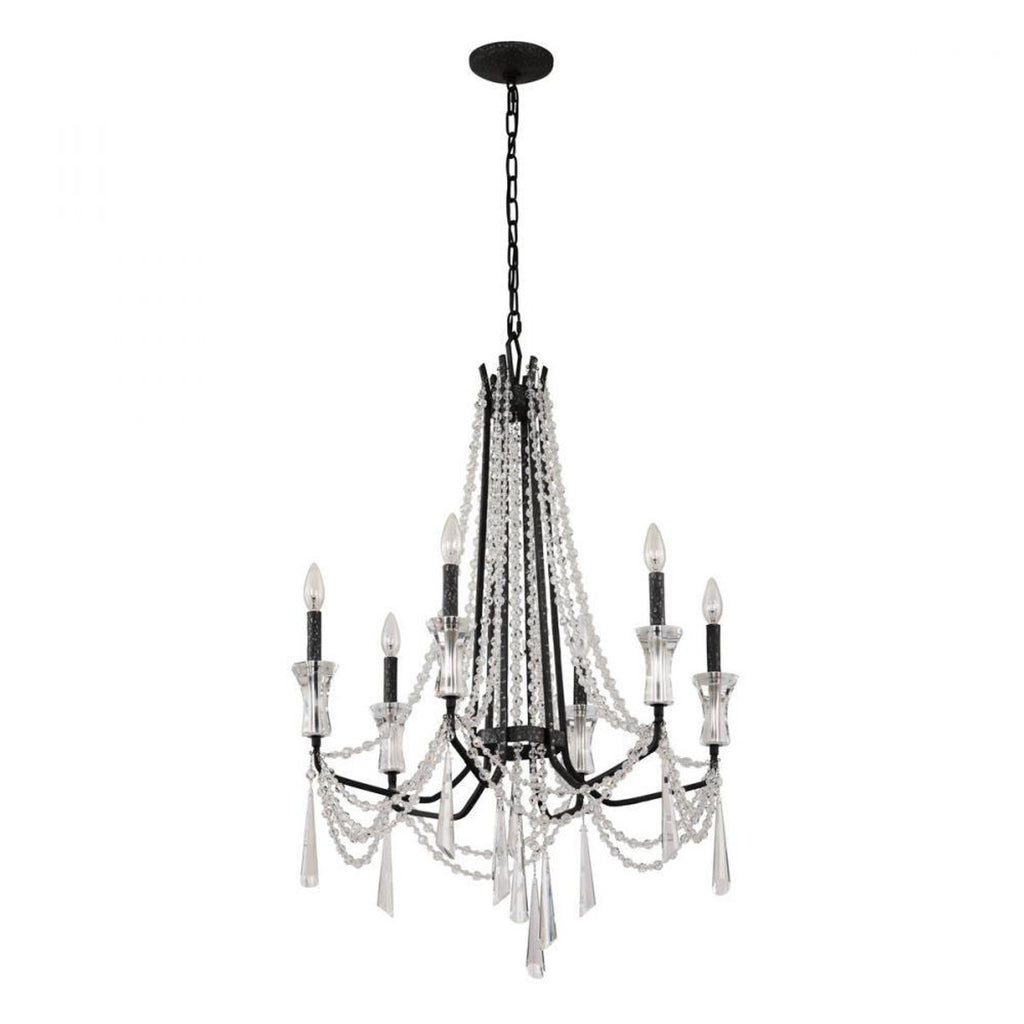 Barcelona Crystal Chandelier - Black