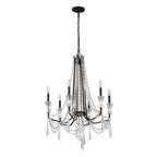 Barcelona Crystal Chandelier - Black