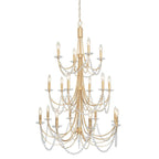 Brentwood Three-Tier Chandelier - Gold