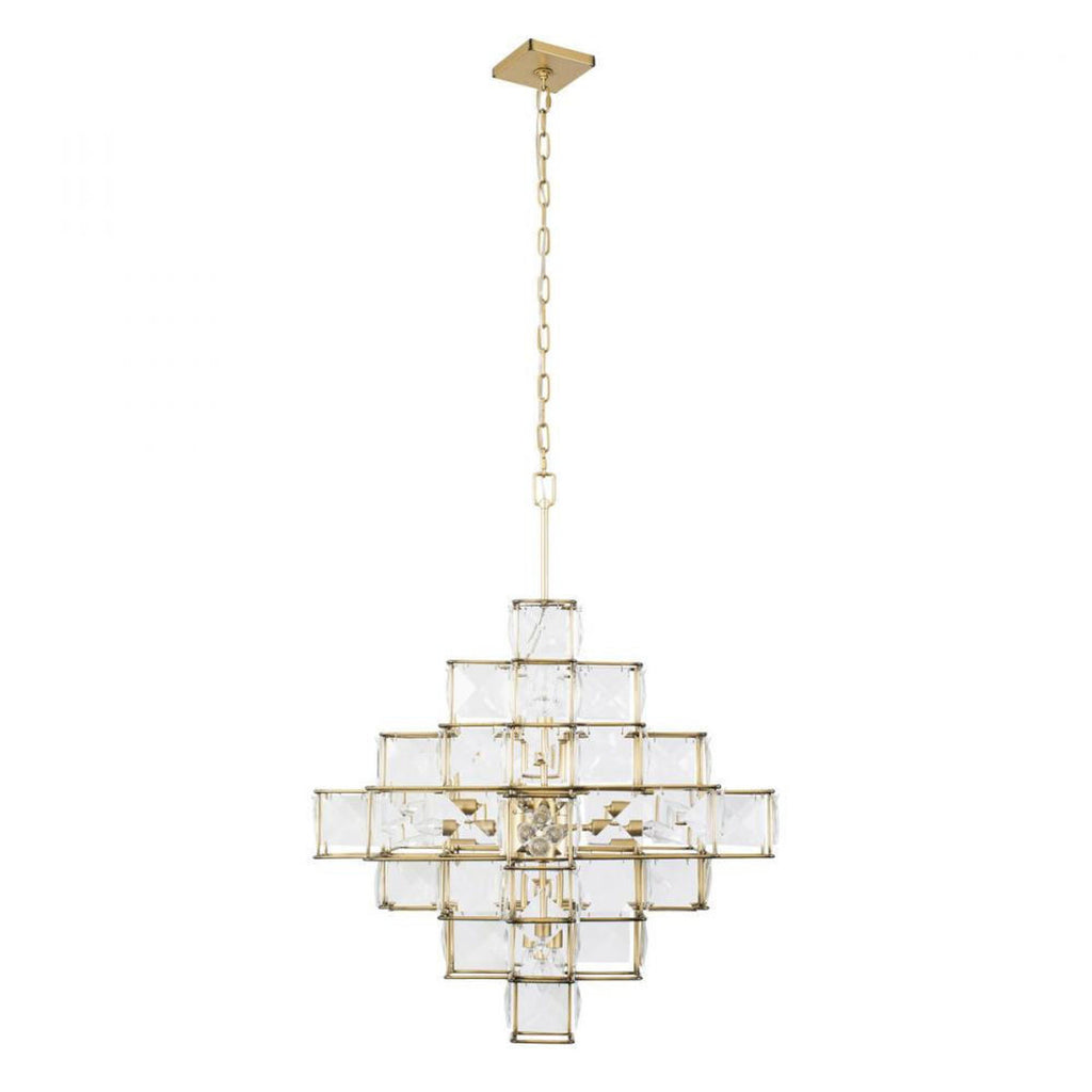 Cubic Chandelier - Calypso Gold