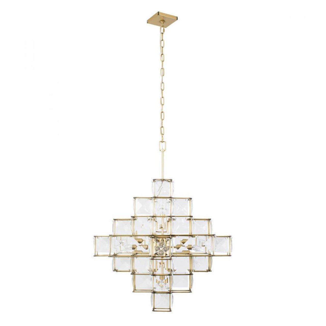 Cubic Chandelier - Calypso Gold