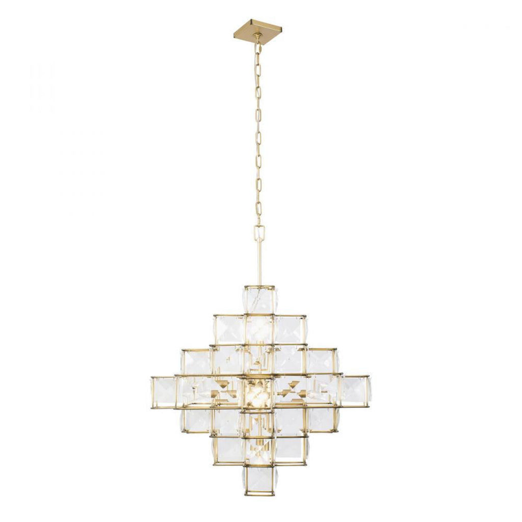 Cubic Chandelier - Calypso Gold