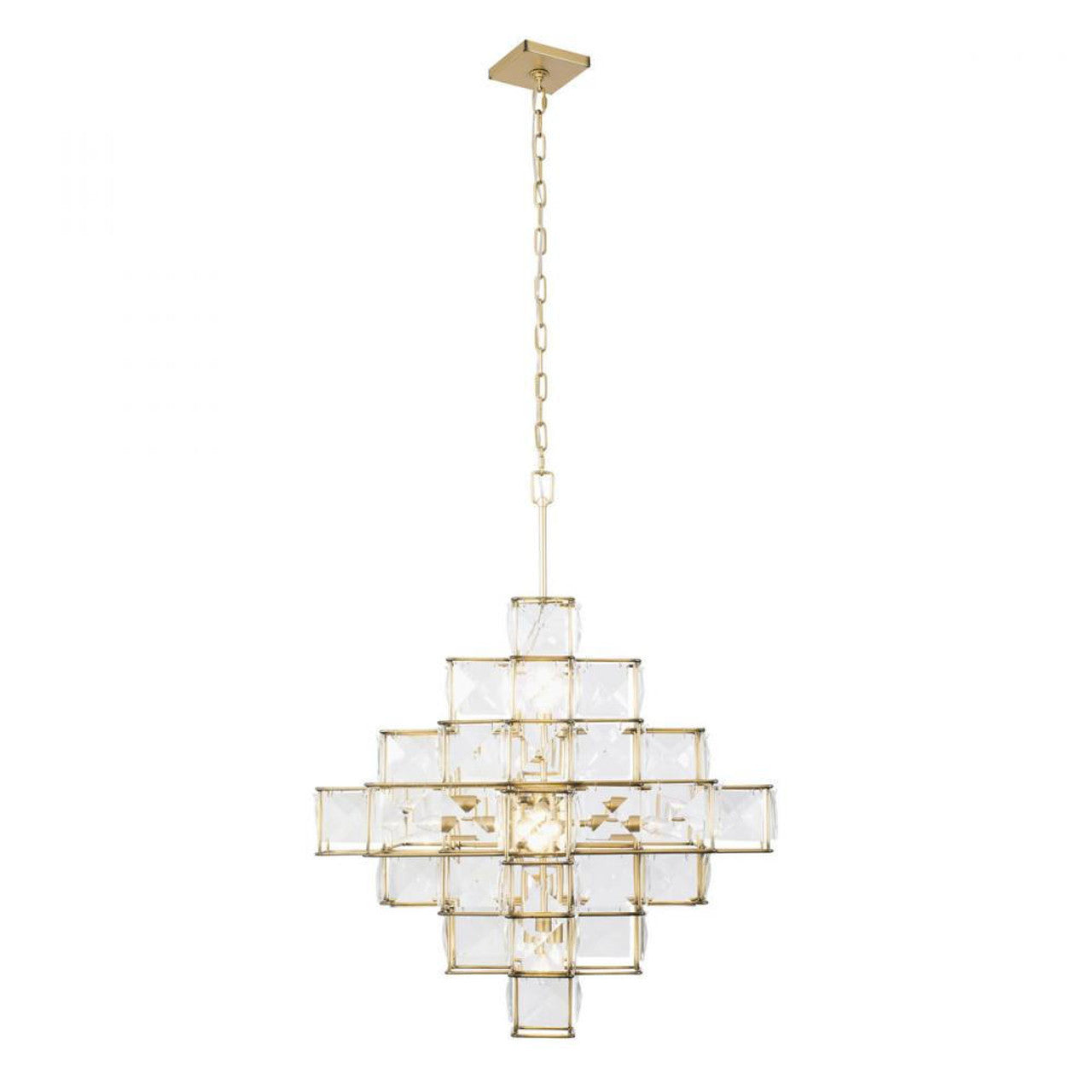 Cubic Chandelier - Calypso Gold