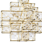 Cubic Chandelier - Calypso Gold