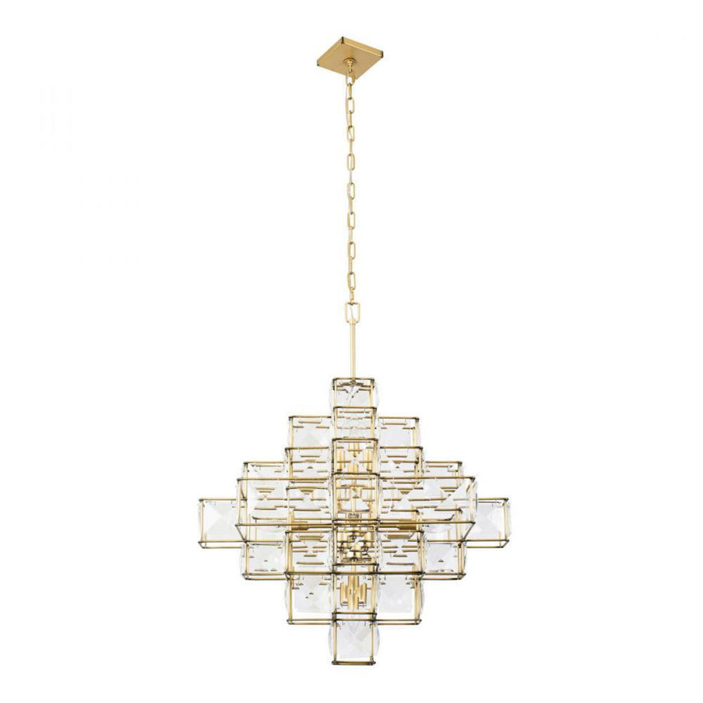 Cubic Chandelier - Calypso Gold