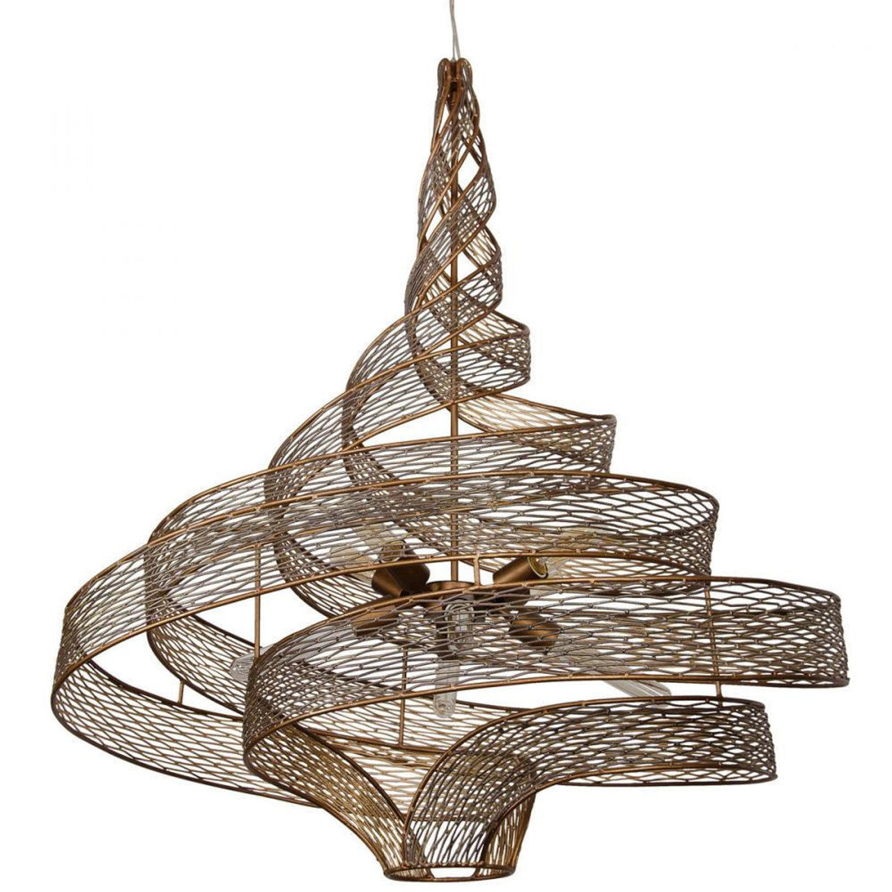 Windsor 4-Lt Crystal Pendant - Carbon/Havana Gold, Varaluz 345P04CBHG YV0K03YGDF