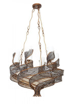 Flow Chandelier - Hammered Ore