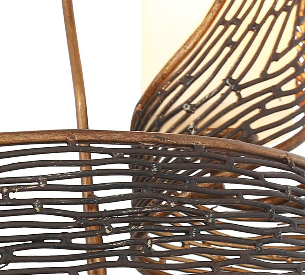 Matrix 14 Light Chandelier - Havana Gold