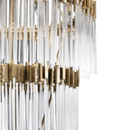 Matrix 30 Light Chandelier - Havana Gold
