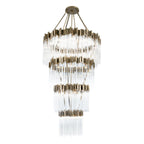 Matrix 30 Light Chandelier - Havana Gold