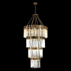 Matrix 30 Light Chandelier - Havana Gold