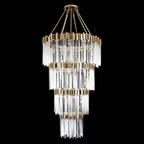Matrix 30 Light Chandelier - Havana Gold
