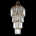 Matrix 30 Light Chandelier - Havana Gold