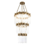 Brentwood Three-Tier Chandelier - Black