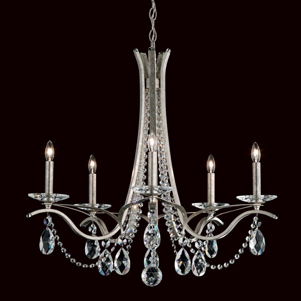 Milano Chandelier, 28-Light, Heirloom Gold, Clear Swarovski Crystal, 50"W (5688-22S 1HTV6H)