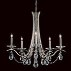 Milano Chandelier, 28-Light, Heirloom Gold, Clear Swarovski Crystal, 50"W (5688-22S 1HTV6H)