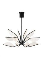 Belterra Chandelier, 1-Light, LED, Matte Black, 38"W (700BLT38B-LED935 70PKE8N)