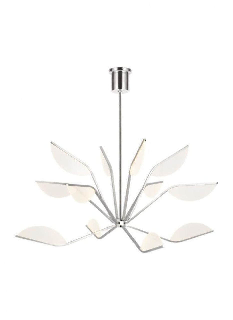 Belterra Chandelier, 1-Light, LED, Polished Nickel, 48"W (700BLT48N-LED935 70PKE8U)