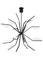 Presley Chandelier, 10-Light, LED, Matte Black, 42"L (C80845MB 3060NP6)