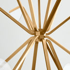 Belterra Chandelier, 16-Light, LED, Natural Brass, 46.3"W (700BLT43NB-LED930 70PDAX3)