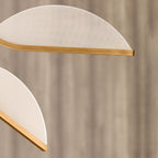 Belterra Globe Chandelier, 1-Light, LED, Natural Brass, 38"W (700BLT38GNB-LED930 70PDAX0)