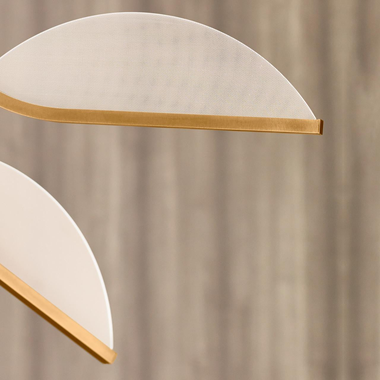 Belterra Globe Chandelier, 1-Light, LED, Natural Brass, 38"W (700BLT38GNB-LED930 70PDAX0)