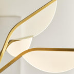 Collier Chandelier, LED, Natural Brass, 143.9"H (700CLR132NB-LED930S 70PGJDZ)