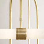 Nyra Chandelier, 1-Light, LED, Plated Brass, 31.8"H (700NYR30BR-LED930 70PDEUJ)