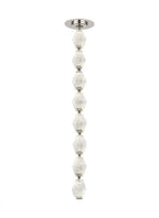 Chrysalis Pendant, 10-Light, White, White Polished Crystal, 44.5"W (131145-SKT-STND-02-WP0756 5YTQ5E)