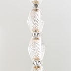 Collier Chandelier, 1-Light, LED, Polished Nickel, 89.7"H (700CLR84N-LED927R-277 70PGDHQ)