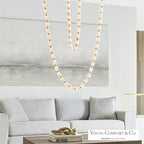 Collier Chandelier, LED, Natural Brass, 115.1"H (700CLR108NB-LED927R 70PGCLX)