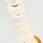 Collier Chandelier, LED, Natural Brass, 89.7"H (700CLR84NB-LED927R 70PGCMG)