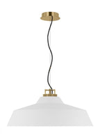 The Shanti Ceiling Pendant, 1-Light, LED, Dark Bronze, 26"W (SLPD13527BZ 70PKJ55)