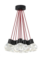 Collier Pendant, LED, Polished Nickel, 38.9"H (700CLR36N-LED927S 70PGEK7)