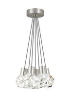 Kira Chandelier, 7-Light, LED, Satin Nickel, 15"W (700TDKIRAP7IS-LED930 70PKD77)