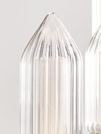 Langston Large Chandelier, 12-Light, LED, Plated Dark Bronze, 46.6"L (700LGSN46PZ-LED927 70PGJEH)