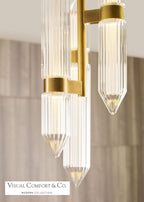 Kira Pendant, 11-Light, LED, Satin Nickel, 20"W (700TDKIRAP11IS-LED922 70PGKD8)