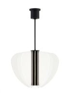 Nyra Chandelier, 1-Light, LED, Nightshade Black, 27.4"W (700NYR28B-LED935 70PKF68)