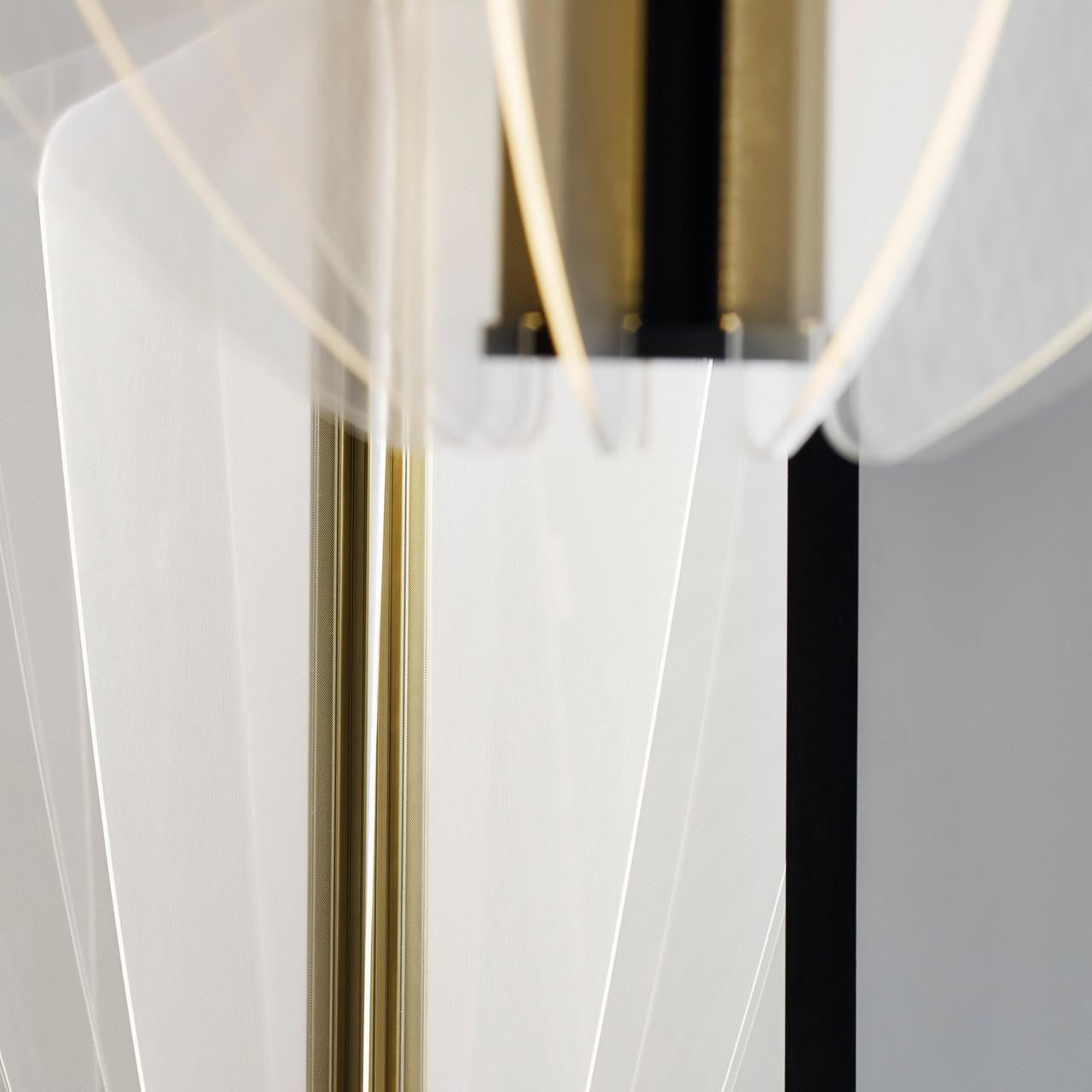 Nyra Chandelier, 1-Light, LED, Nightshade Black, 27.4"W (700NYR28B-LED935 70PKF68)