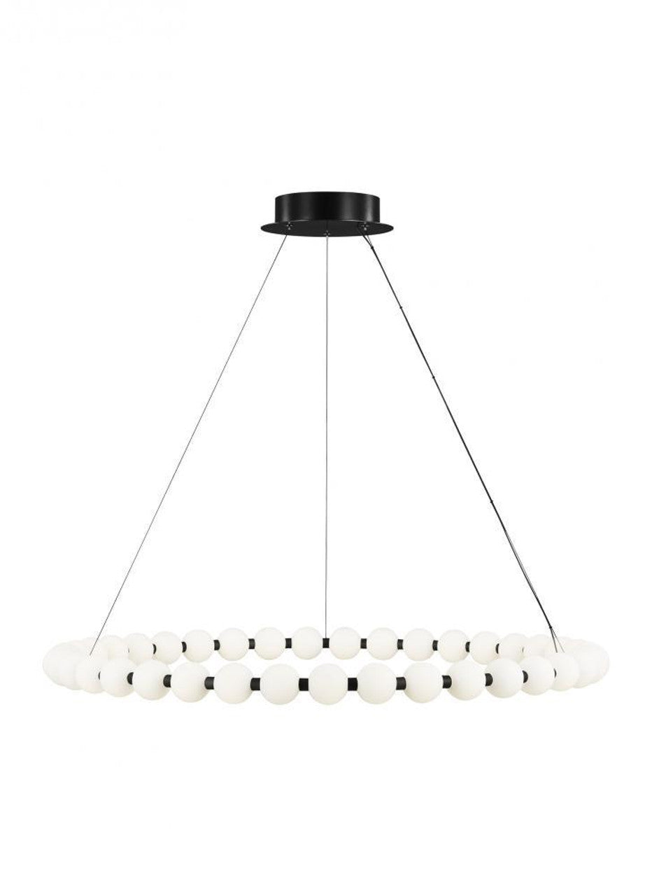 Orbet Chandelier, Integrated LED, Nickel, 42.4"W (700OBT42N-LED927 70PGALF)
