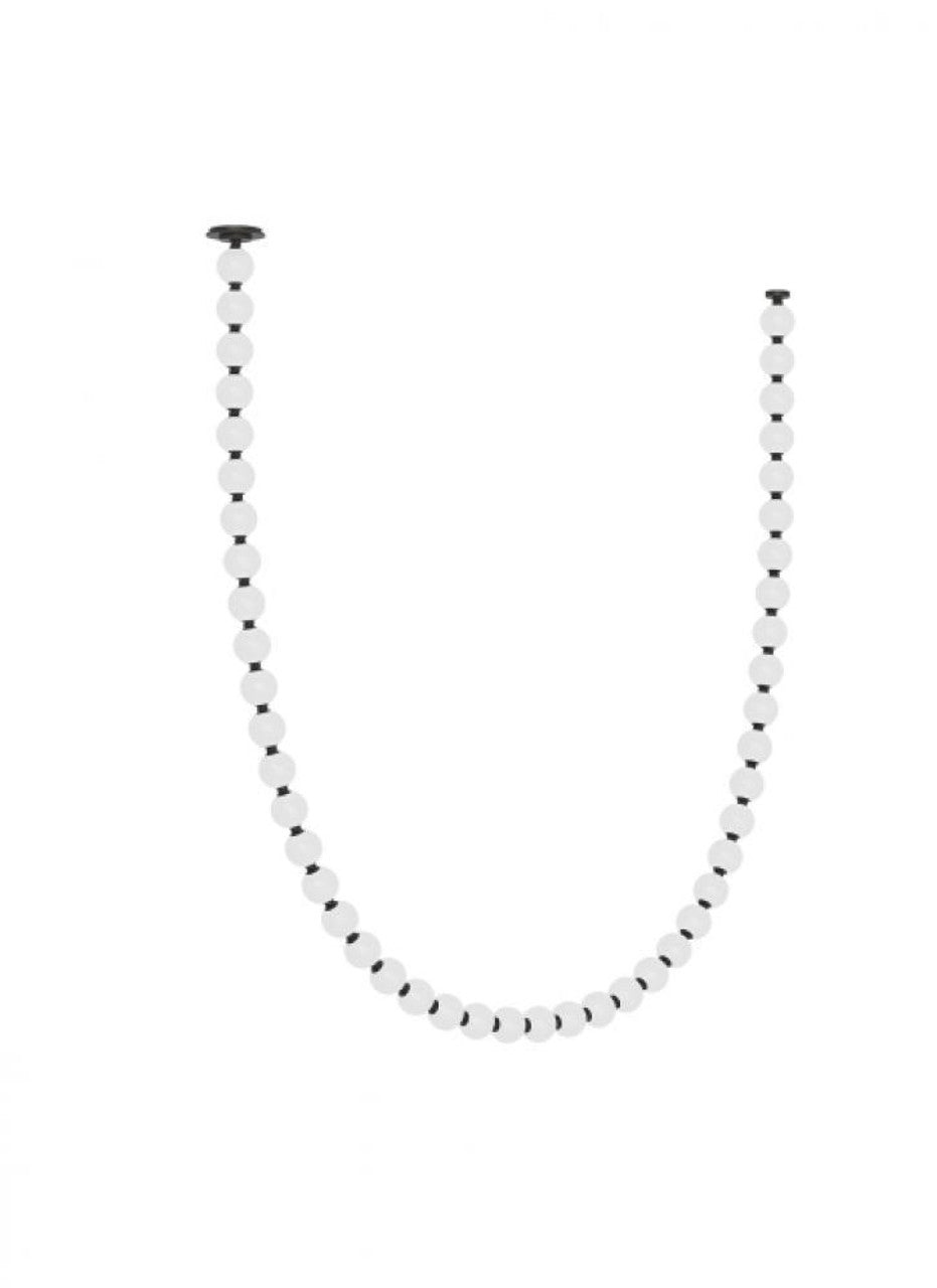 Perle Chandelier, 1-Light, LED, Dark Bronze, 143.9"H (SLCH22427BZR 70PKL20)